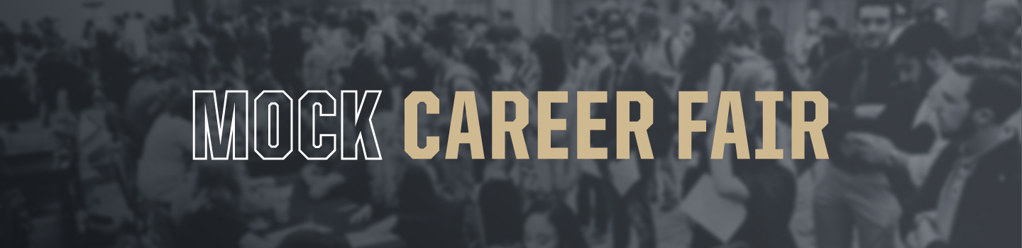 Mock Career Fair logo banner