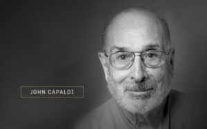 A photograph of late Purdue professor John Capaldi