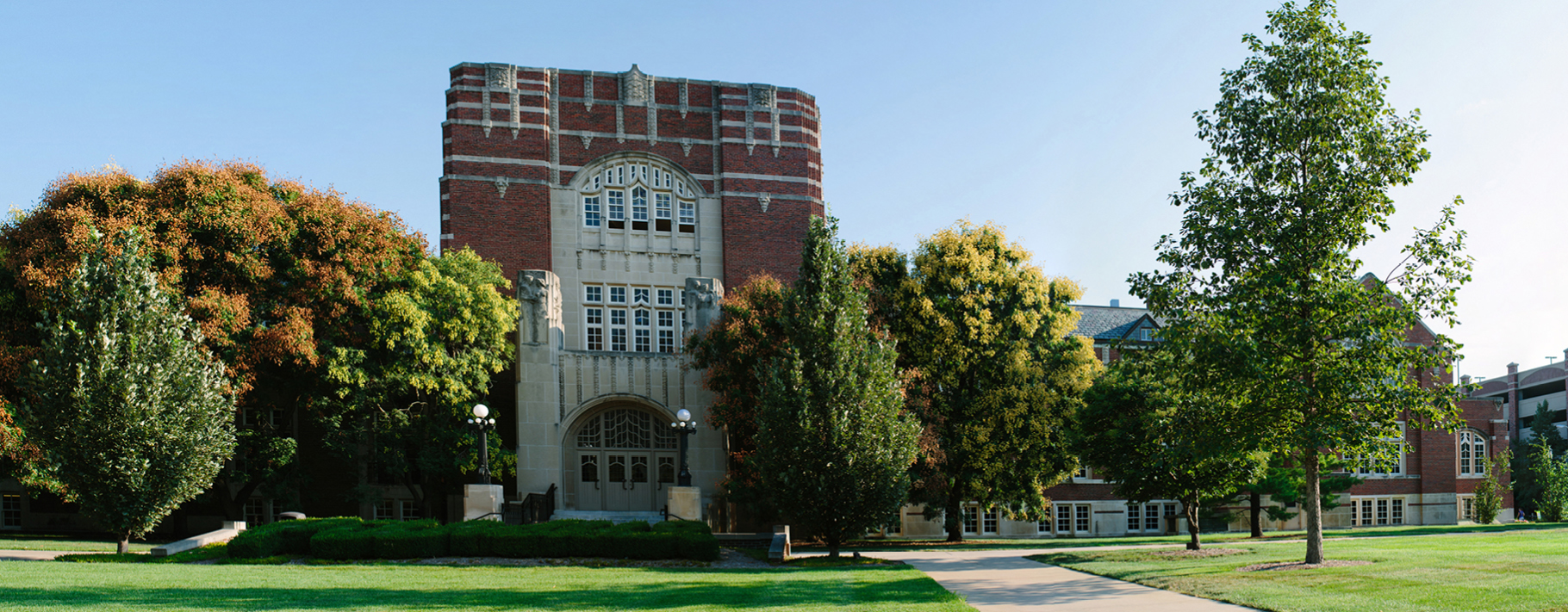 On of Purdue University buildings