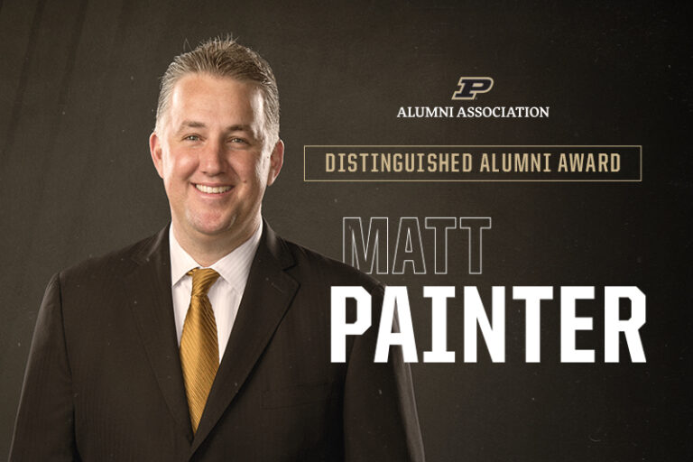 Image featuring Matt Painter as the PAA Distinguished Alumni Award honoree.
