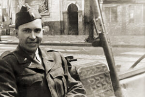 Dale Eizinger in uniform.