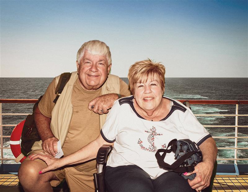 David Greulich with his late wife Deanna