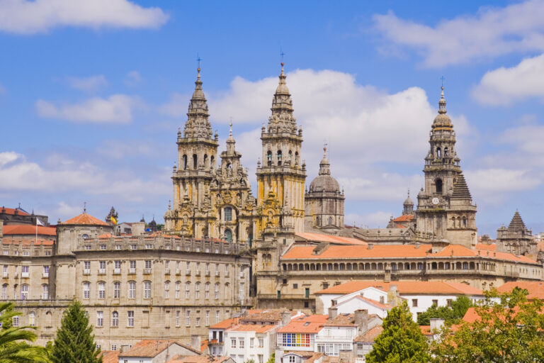 The Cathedral, Santiago de Compostela, Spain.