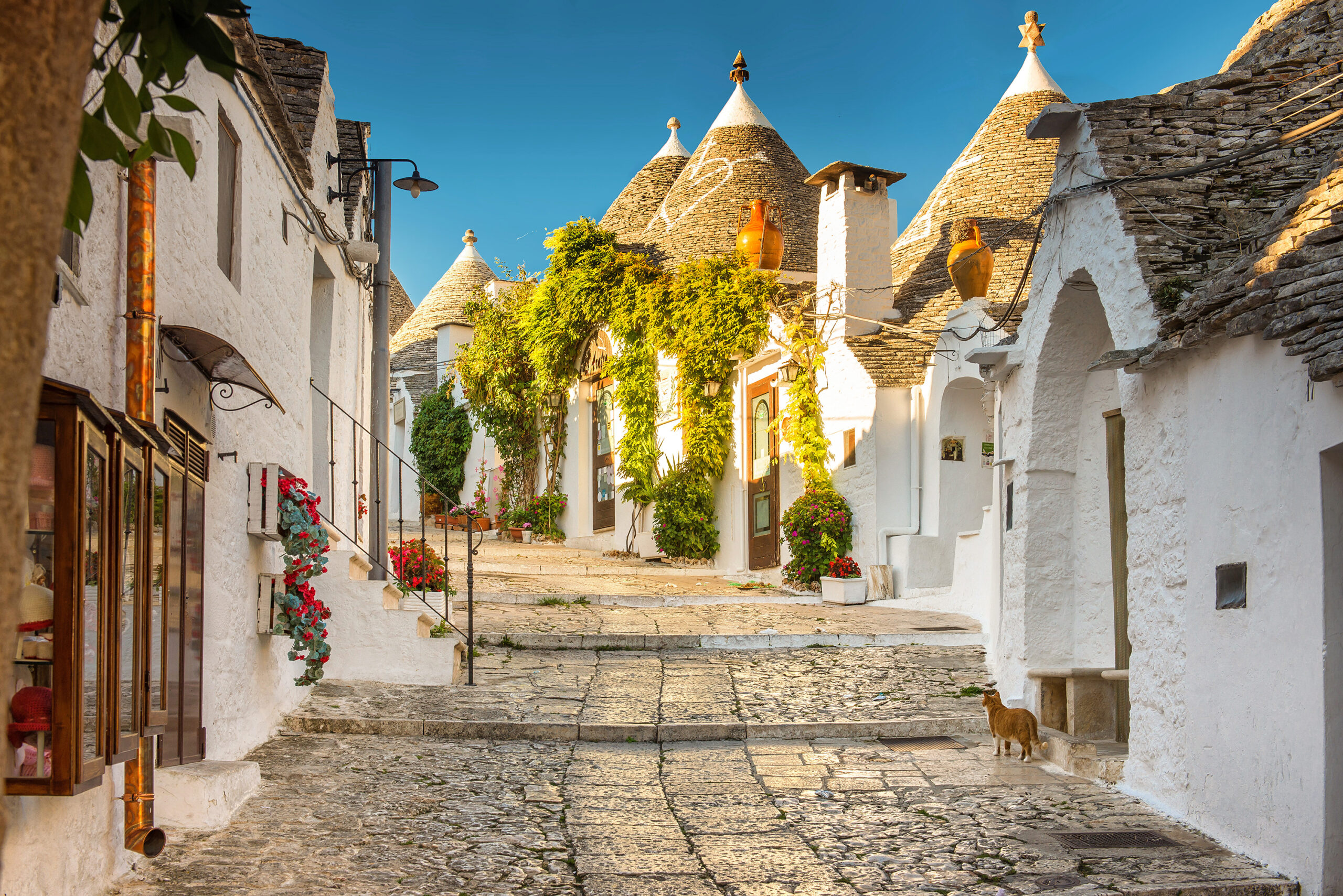 Trulli of Alberobello, Puglia, Italy.