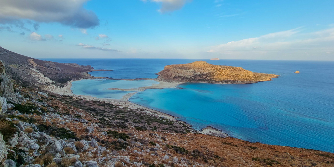 Image shows “Blue Zones” in Ikaria, Greece.