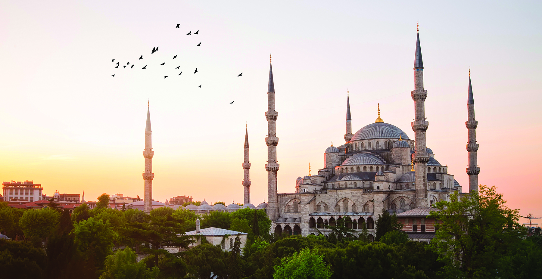 An image of Blue Mosque in Istanbul, Turkey
