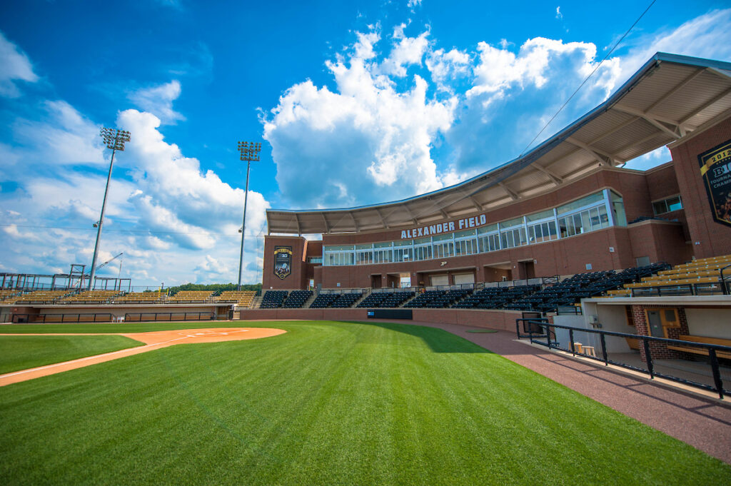Alexander Field on a sunny day