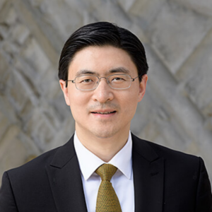 An image showing new Purdue President, Chiang.