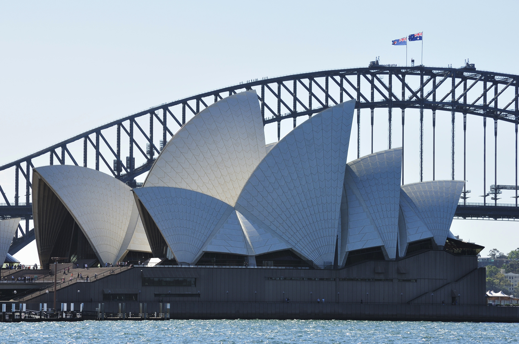 Opera House and Harbour Bridge, Sydney, New South Wales, Australia