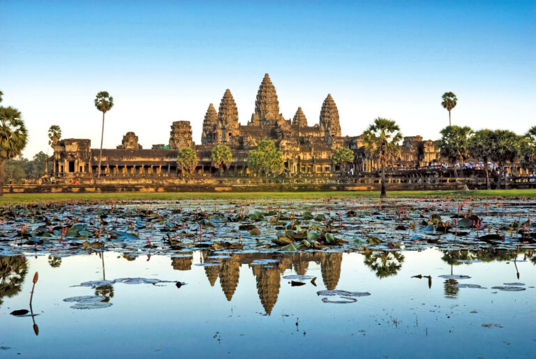 Angkor Wat, sunset, Cambodia