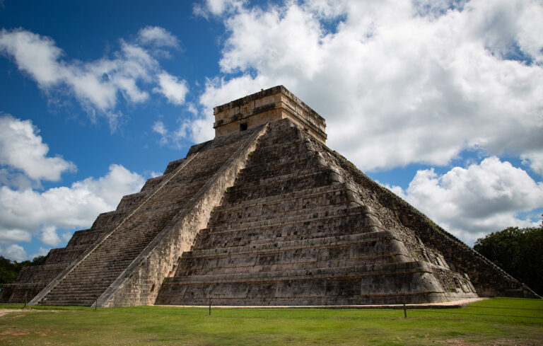 Mayan Pyramid Chichen Itza Mexico.