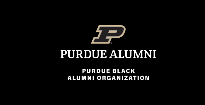 Purdue Black Alumni Organization logo.