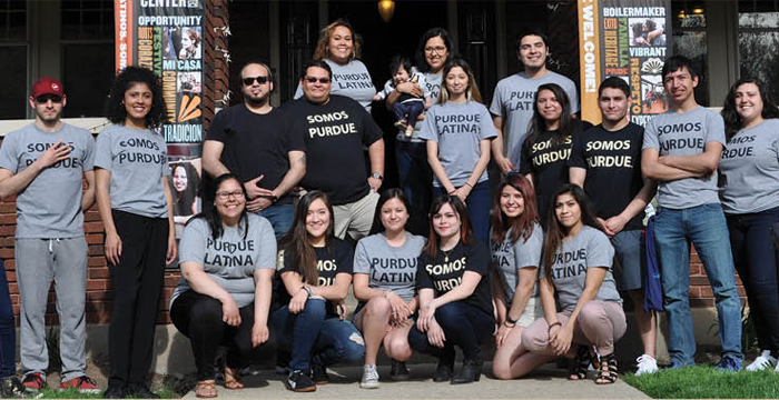 Image featuring Purdue Latino Alumni Network group.