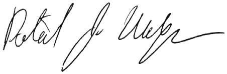 Patrick J. Wolfe's signature