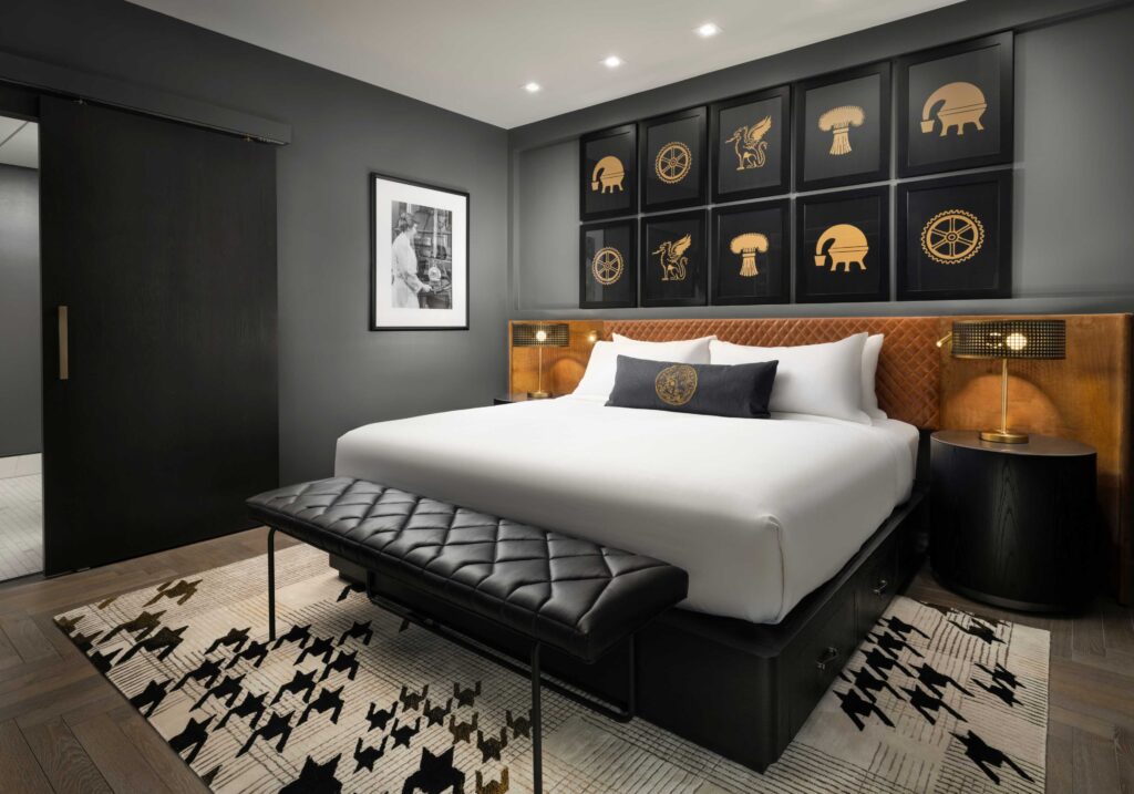 An image showing inside Union Club Hotel, presidential bedroom.