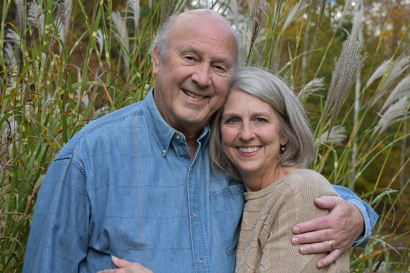 Sue Ann Werling and her late husband Evan Werling