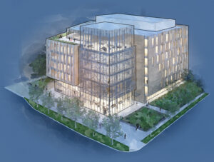 An image of business-rendering building at Purdue University.