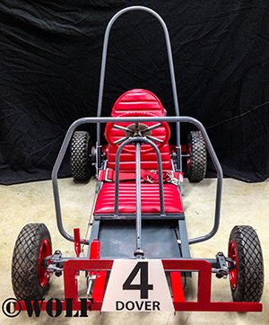 scratch built karts with Clinton Engine Company supplied power.