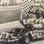 1983 Champion John Shumaker in the Alpha Sigma Phi kart.