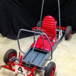 scratch built karts with Clinton Engine Company supplied power.