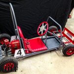 scratch built karts with Clinton Engine Company supplied power
