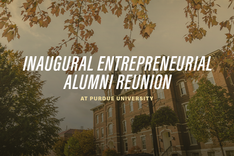Inaugural Entrepreneurial Alumni Reunion