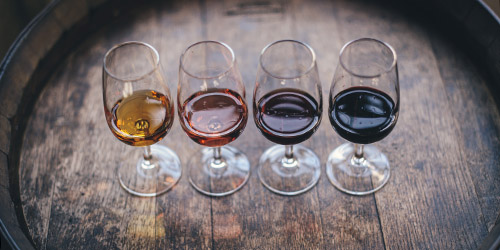 wine glasses